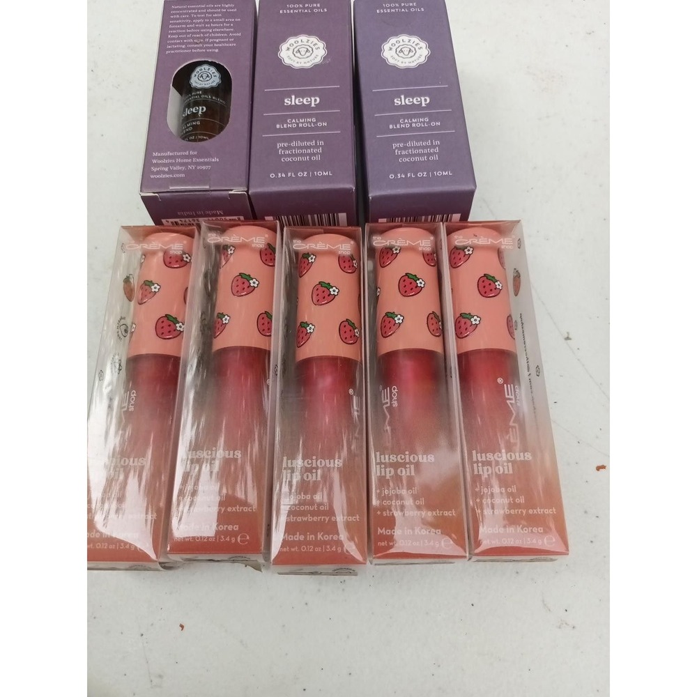 Bedtime Self-Care Bundle | Woolzies Sleep + Crème Shop Lip Oils | $75.50 Retail